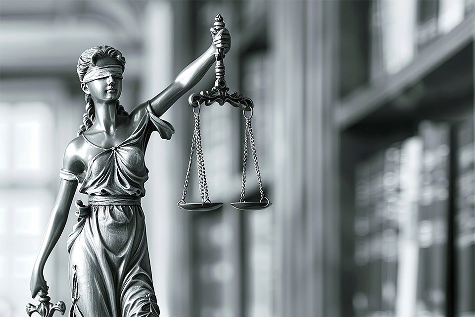 Foto: Statue von Justitia